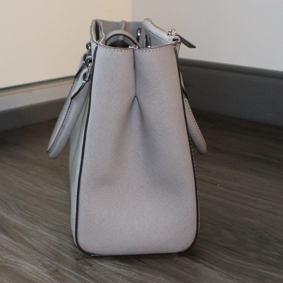 Michael Kors Kellen Saffiano Leather Satchel - Picture 8 of 13